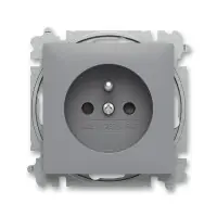 Zásuvka Zoni šedá, clonky ABB 6619T-A06657 241