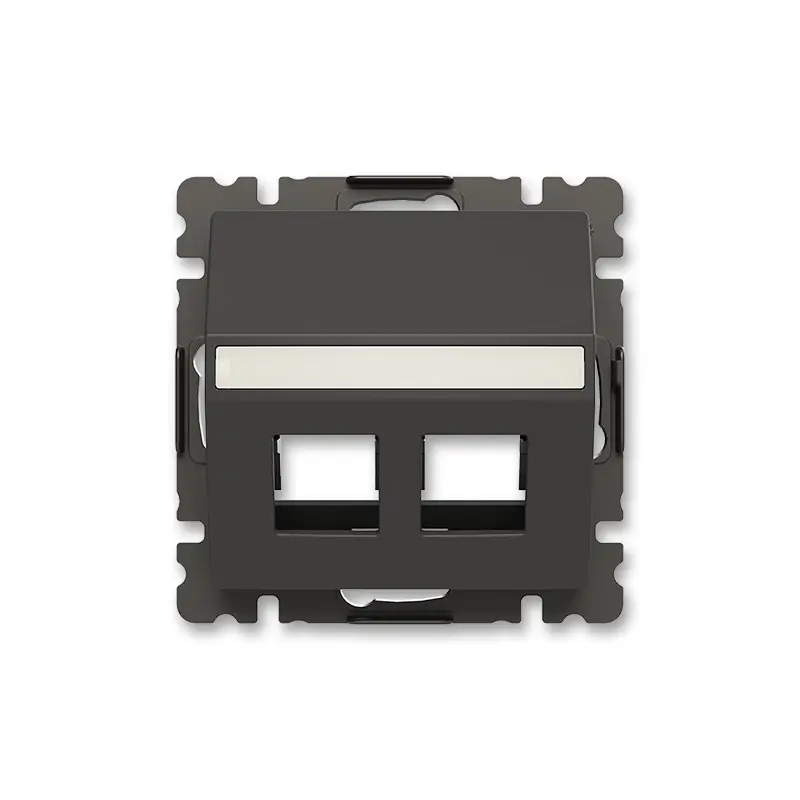 Kryt zásuvky komunikační ABB Zoni matná černá 5014T-A00418 237