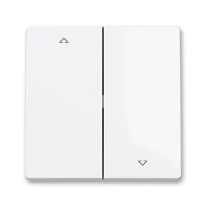 Kryt spínače žaluziového ABB Zoni bílá 3559T-A00662 500