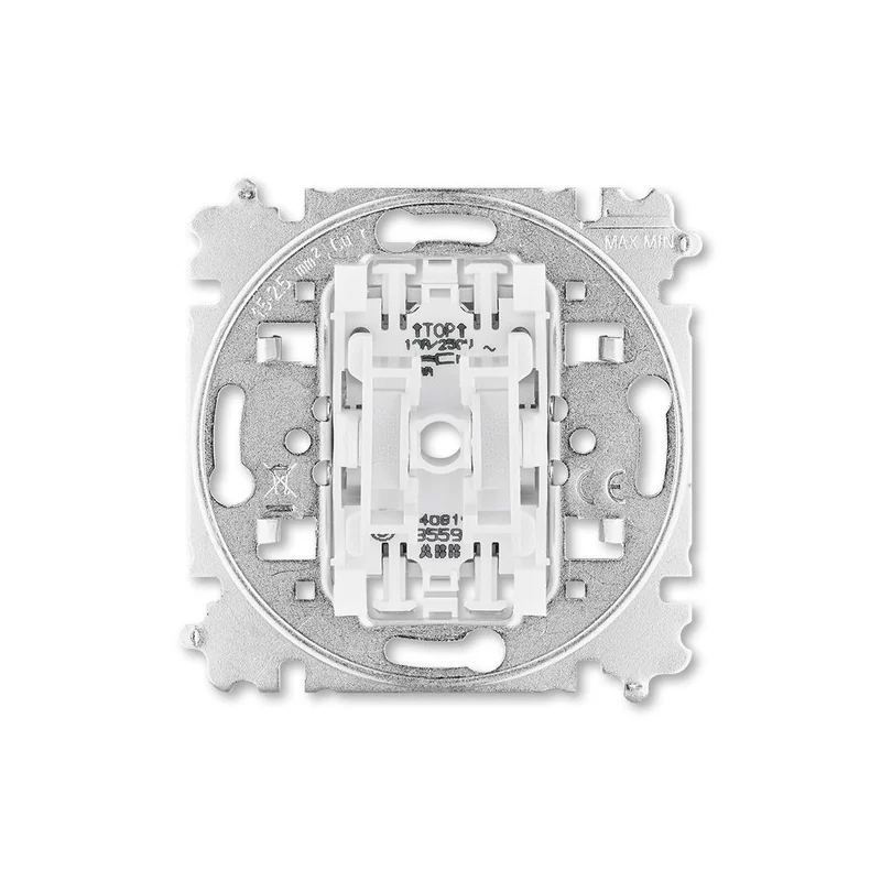 Tlačítko dvojité č.1/0+1/0 ABB Zoni 3559-A87345