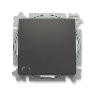 Vypínač křížový č.7 ABB Zoni IP44 matná černá 3559T-A07940 237