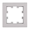 Rámeček Visio S 55 Cubic stříbrná Schrack Technik EV125301