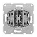 Vypínač střídavý dvojitý č.6+6 Visio S 50 Schrack Technik EV100131