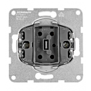 Vypínač střídavý č.6 Visio S 50 od Schrack Technik je ideálním řešením pro efektivní ovládání osvětlení z více míst. Jeho elegantní design se skvěle hodí do každého interiéru, zatímco snadná instalace a údržba zaručují maximální pohodlí. Tento univerzální spínač lze použít jako spínač č.1, což zvyšuje jeho přizpůsobivost vašim potřebám. Obohaťte svůj domov o funkčnost a styl s tímto kvalitním vypínačem.