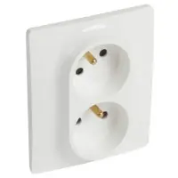 Dvojzásuvka Niloé bílá Legrand 764533 spojuje minimalistický design s moderní funkčností, což ji činí ideálním prvkem pro každý interiér. Snadná instalace bez potřeby speciálního nářadí a bezpečnostní prvky zaručují pohodlné používání pro celou rodinu. Tento elegantní doplněk dodá vašemu domovu styl a praktičnost, a to za dostupnou cenu. Vylepšete svůj prostor s dvojzásuvkou Niloé a užijte si kvalitu, která vydrží.