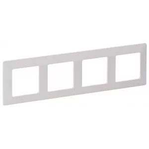 Čtyřrámeček Valena Life bílá od Legrand 754004 spojuje moderní design a praktické využití, čímž se stává ideálním doplňkem do každého interiéru. Jeho minimalistické linie a elegantní bílé provedení se skvěle hodí do obývacího pokoje, ložnice či kanceláře. Snadná instalace a univerzálnost pro standardní elektroinstalační prvky zaručují pohodlné používání. Vytvořte si stylový prostor s tímto kvalitním rámečkem.