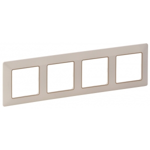Čtyřrámeček Valena Life v béžové a zlaté barvě od Legrand je dokonalým spojení elegance a funkčnosti pro váš interiér. Jeho minimalistický design se snadno hodí do různých prostor, ať už doma nebo v kanceláři. Vyroben z kvalitních materiálů, zaručuje dlouhou životnost a odolnost. Instalace je rychlá a jednoduchá, což umožňuje snadnou úpravu vašeho prostoru. Vytvořte si stylové a praktické prostředí s tímto jedinečným rámečkem.