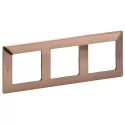 Trojrámeček Valena Life měď Legrand 754163