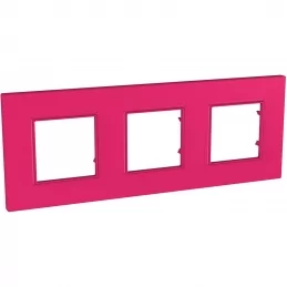 Trojrámeček Unica Quadro, Lipstick MGU4.706.27