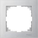 Rámeček Merten M-Pure Aluminium Schneider MEG4010-3660