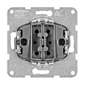 Tlačítko dvojité č.1/0+1/0 Visio S 50 Schrack Technik EV100123