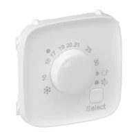 Kryt prostorového termostatu Valena Allure v bílé barvě od Legrand přináší elegantní a moderní design pro váš domov. Vyroben z kvalitních materiálů, zajišťuje dlouhou životnost a odolnost. Jeho minimalistické provedení se skvěle hodí do jakéhokoli interiéru a jednoduchá instalace vám usnadní práci. Tento univerzální kryt je kompatibilní s různými modely termostatů, což z něj činí ideální volbu pro každého. Oživte svůj prostor s Valena Allure!
