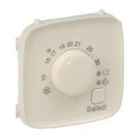 Kryt prostorového termostatu Valena Allure v béžové barvě od Legrand spojuje moderní design s praktickou funkčností. Vyroben z kvalitních materiálů, zajišťuje dlouhou životnost a odolnost. Snadná instalace a údržba umožňují rychlé přizpůsobení interiéru. Tento elegantní doplněk se hodí do každého prostoru a dodá mu stylový nádech. Ideální volba pro ty, kteří hledají estetické a efektivní řešení pro ovládání teploty. Objednejte nyní!