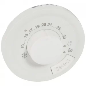Kryt termostatu Céliane standard bílá Legrand 068240 spojuje eleganci s funkčností. Jeho minimalistický design v bílé barvě se hodí do každého interiéru, zatímco kvalitní materiály zajišťují dlouhou životnost a odolnost. Snadná instalace bez nutnosti odborného zásahu z něj činí ideální volbu pro každého, kdo hledá stylové a praktické řešení. Investujte do kvality a zkrášlete svůj domov s tímto jedinečným krytem.