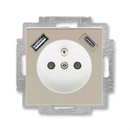 Zásuvka s USB A+C Levit...
