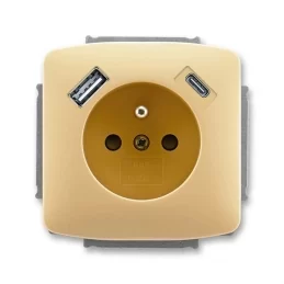 Zásuvka s USB A+C Tango...