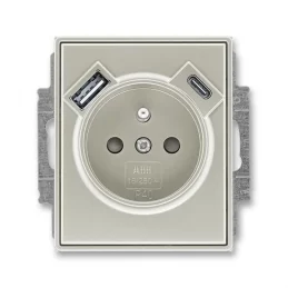 Zásuvka s USB A+C Time...
