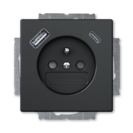 Zásuvka s USB A+C Future...