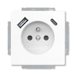 Zásuvka s USB A+C Solo...