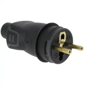 Vidlice gumová na kabel IP44 Legrand 50445