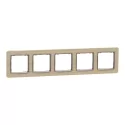 Pětirámeček Sedna Elements bříza Schneider SDD380805U