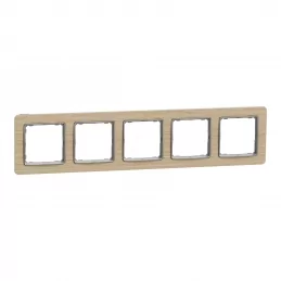Pětirámeček Sedna Elements bříza Schneider SDD380805U
