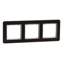 Trojrámeček Sedna Elements wenge Schneider SDD381803U