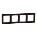 Čtyřrámeček Sedna Elements wenge Schneider SDD381804U