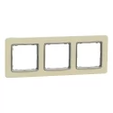 Trojrámeček Sedna Elements pískovec Schneider SDD392803