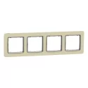 Čtyřrámeček Sedna Elements pískovec Schneider SDD392804