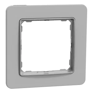 Jednonásobný rámeček Schneider Electric Sedna Elements v dekoru šedý kámen. Slouží k dokončení sestavy vypínačů a zásuvek Sedna Design/Elements; dekor je pouze vzhledová imitace, nejde o skutečný materiál.