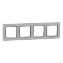 Čtyřrámeček Sedna Elements šedý kámen Schneider SDD393804