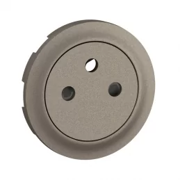 Kryt zásuvky Céliane 2P+T Surface Confort titan zarovnaný Legrand CT0111