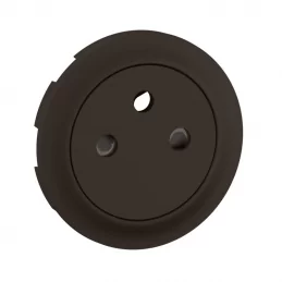 Kryt zásuvky Céliane 2P+T Surface Confort zarovnaný černý Legrand CN0111