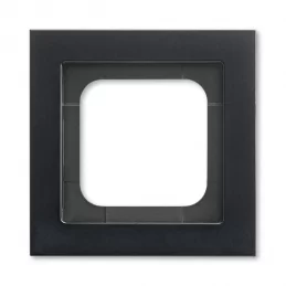Rámeček Busch-axcent matná černá ABB 2CKA001754A4703