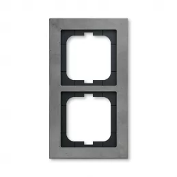 Dvojrámeček Busch-axcent beton ABB 2CKA001754A4796