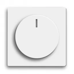 Kryt stmívače otočného studio bílá ABB Busch-axcent 2CKA006599A2953