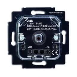 ABB Busch-axcent Stmívač DALI výkonový otočný 2117/11 U-500, přístroj, 2CKA006599A2988