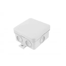 Elektroinstalační krabice na omítku 75×75×39 mm IP55 šedá FAMATEL MiniBOX 3051