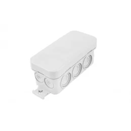 Elektroinstalační krabice na omítku 90×43×39 mm IP55 šedá FAMATEL MiniBOX 3050