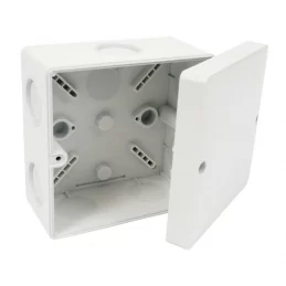 Elektroinstalační krabice na povrch 101×101×63 mm IP66 šedá KOPOS KSK 100 KA