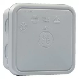 Elektroinstalační krabice na omítku Flex-o-box JB6 110x110x46 IP65 šedá GE 600651