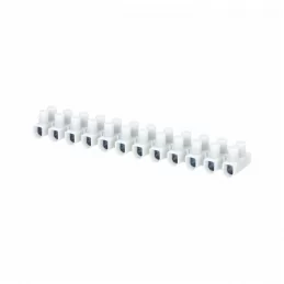 Lámací svorkovnice čokoláda 12p 2,5–10 mm² 57 A bílá PA4U Elemen 1100105
