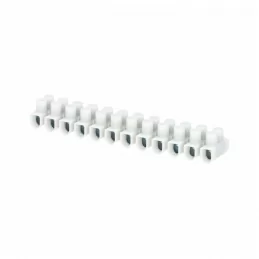 Lámací svorkovnice čokoláda 12p 0,5–4 mm² 32 A bílá PA2U Eleman 1100103