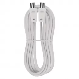 Anténní koaxiální kabel IEC 5 m dvojitě stíněný EMOS S30500