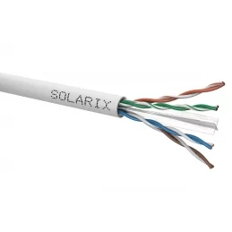 Internetový datový kabel CAT6 UTP PVC Eca SOLARIX 26000001