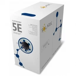 Internetový datový kabel CAT5E FTP PVC Eca 305 m/box SOLARIX 27655142