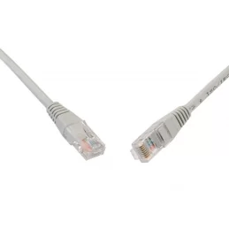 Internetový kabel CAT5E UTP RJ45 2 m šedý SOLARIX 28310209