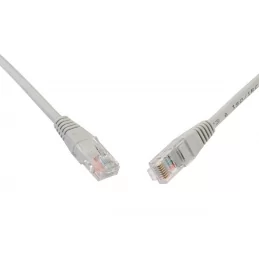 Internetový kabel CAT5E UTP RJ45 3 m šedý SOLARIX 28310309