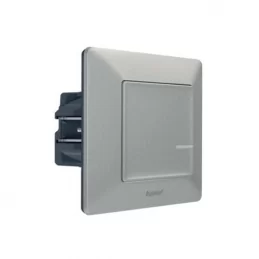 Bezdrátový chytrý vypínač Legrand Valena Life with Netatmo hliník 752385